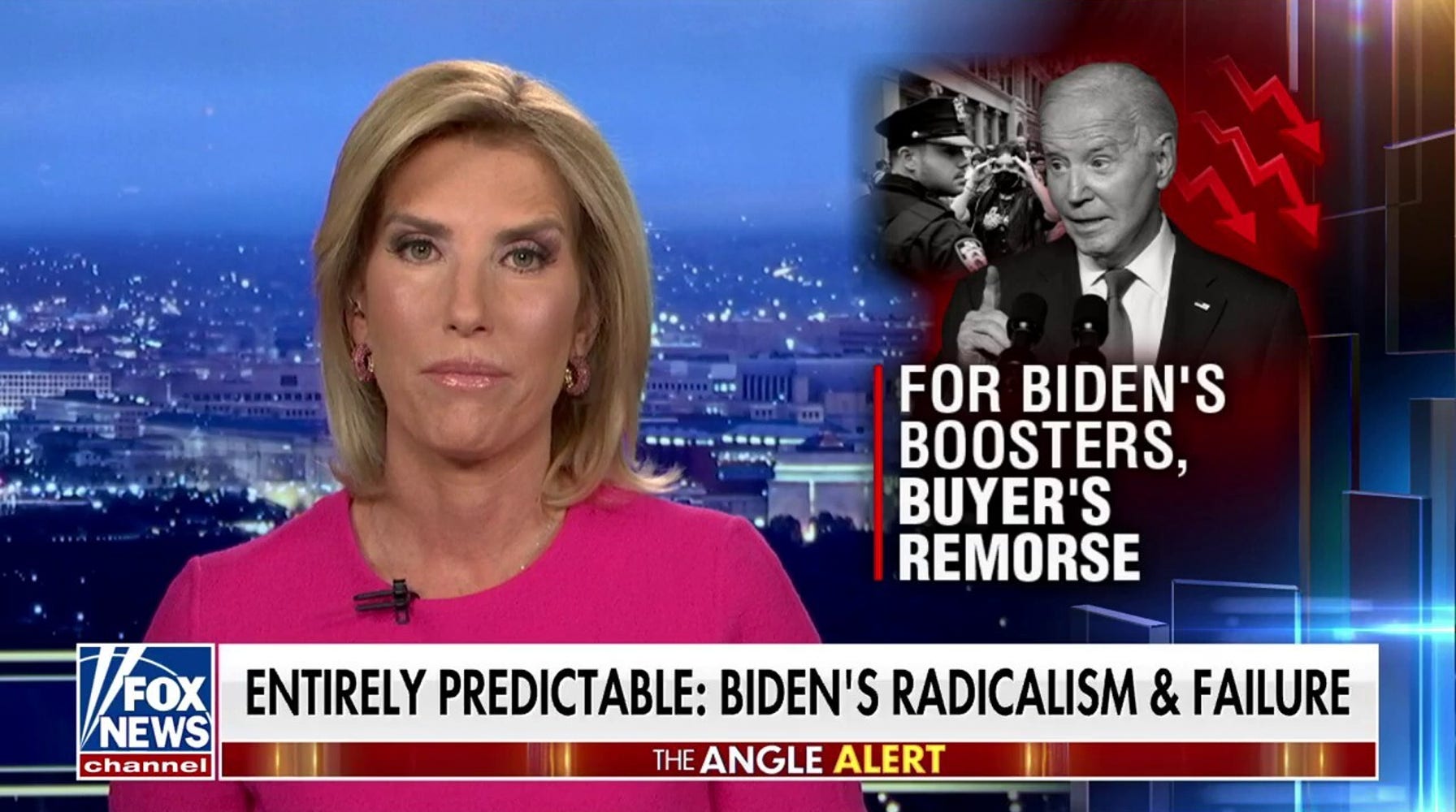 1. Ingraham: Democrats Embracing Hard Left, Compromising Biden's Leadership
